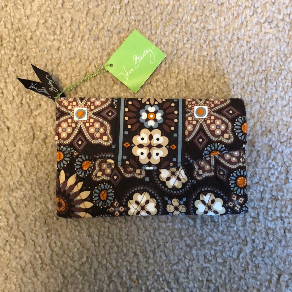 Vera Bradley strap wallet